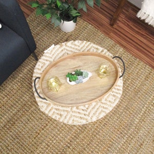 3 in 1 Basket, Stool, and Pouf bild 3