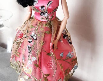Fashion Royalty doll dress, lace, Integrity toys, Poppy Parker, Nu.Face 12.5 " dolls