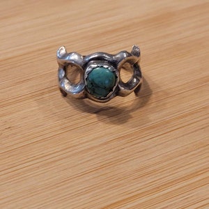 Vintage turkooizen ring