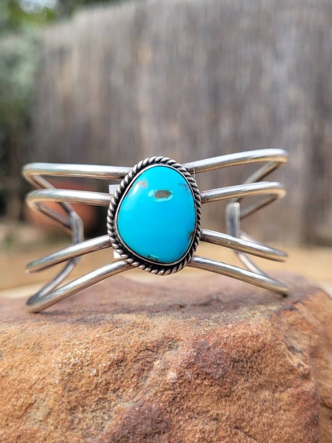 激レア✨95年前の超ヴィンテージ品❗️スリーピングビューティーターコイズ925カフ ヴィンテージ スリーピング ビューティー ターコイズ カフ - Etsy 日本