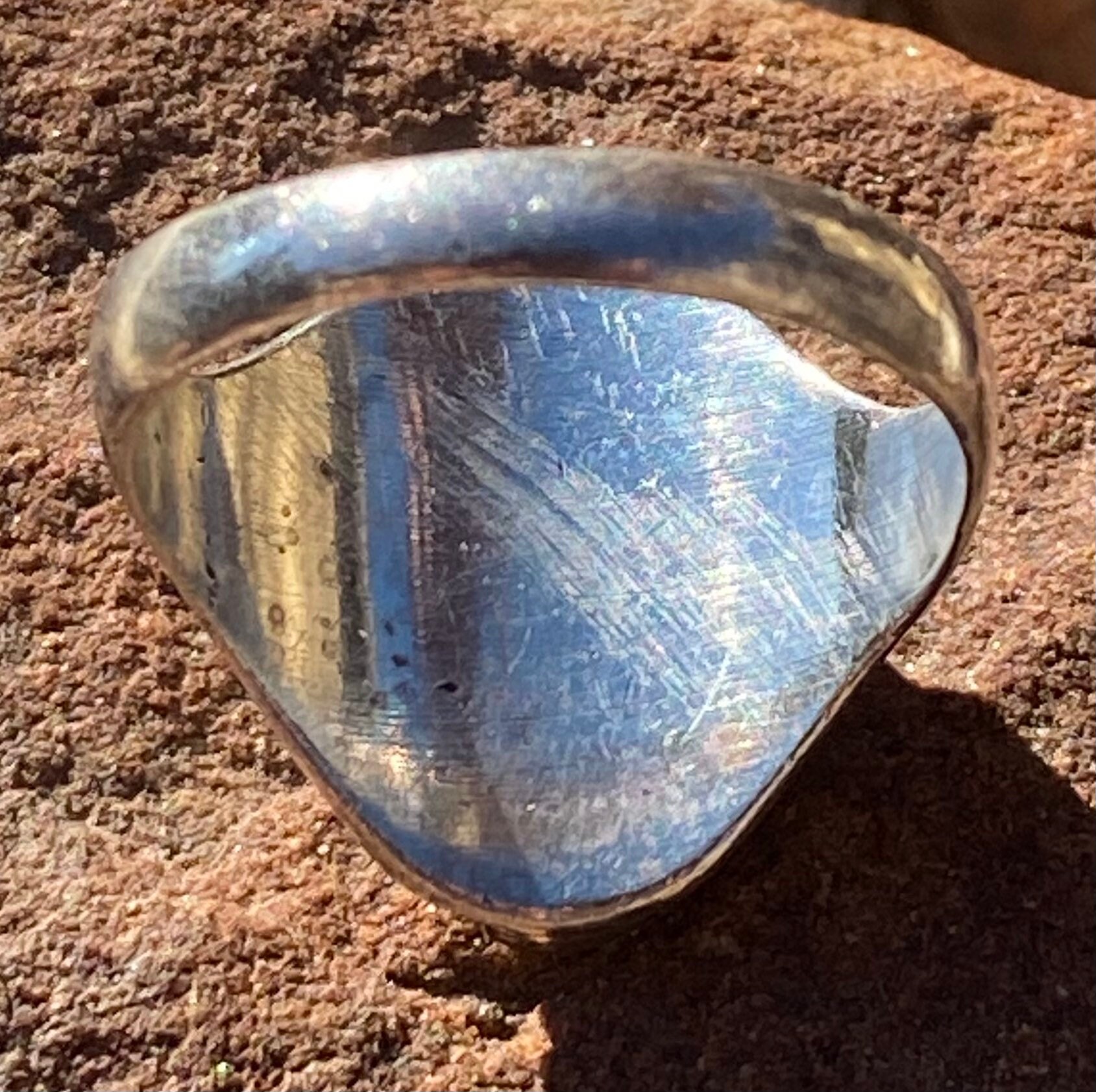 Vintage Navajo Turquoise and Coral Sterling Silver Ring - Etsy