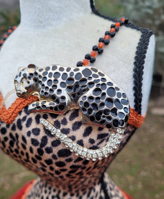 Leopard Pin Brooch Etsy