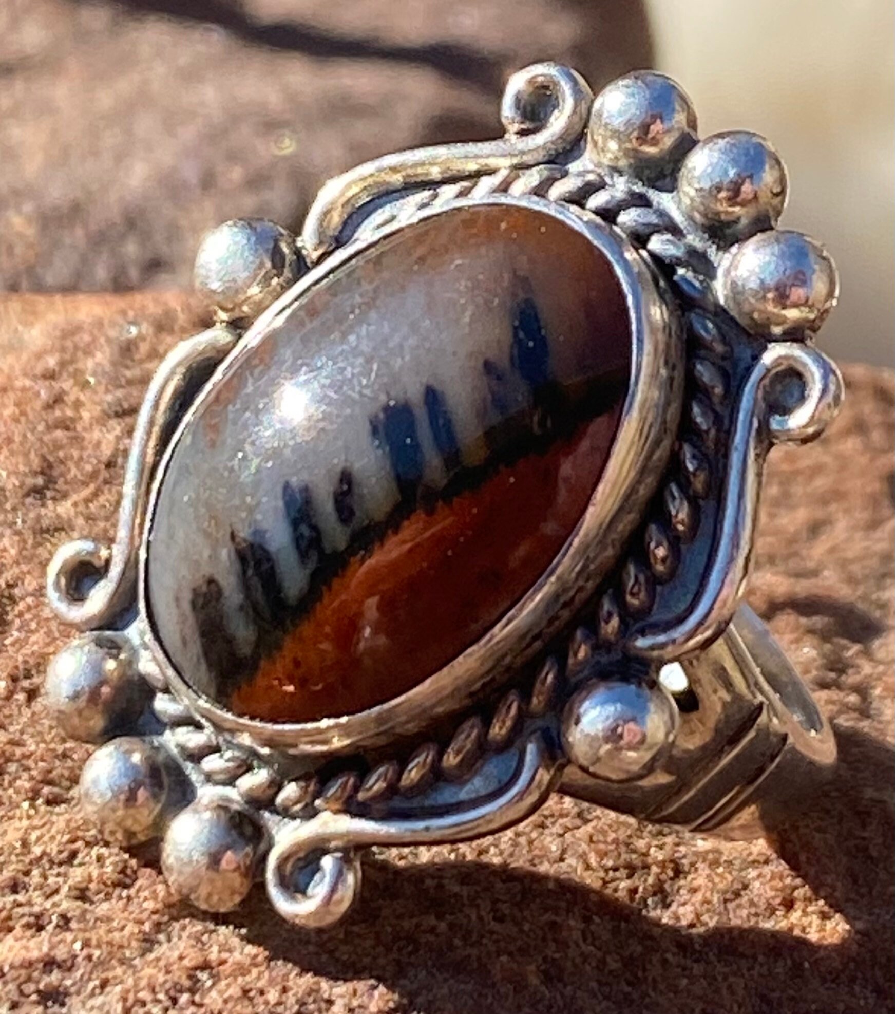 【2024年最新】大人気ブランドの人気アイテム  Vintage Navajo Etsy - Wood Petrified 9号～