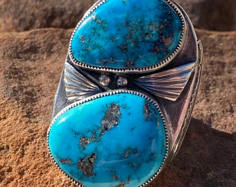 157 Gram Bold Vintage Native American Navajo Heavy Sterling Silver Bracelet 157 Gram Bold Vintage Native American Navajo Heavy Sterling Silver Bracelet