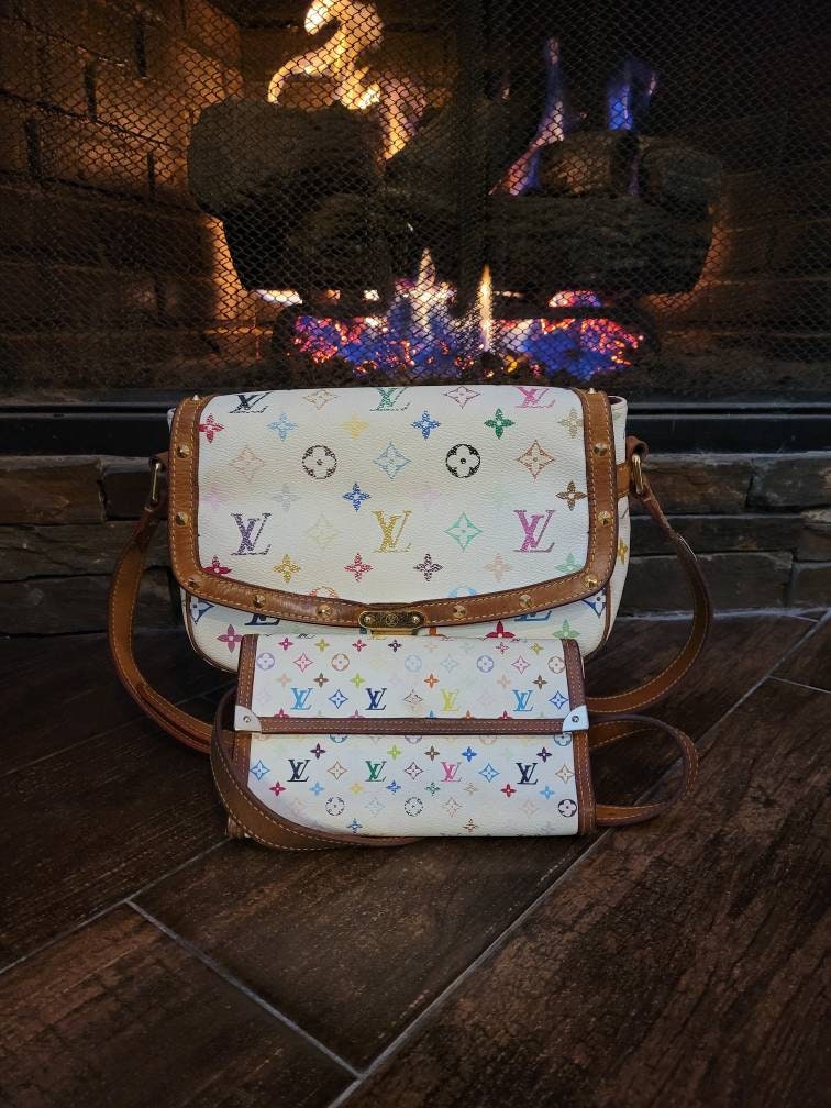 LV Multicolor Solange Crossbody & Wallet 