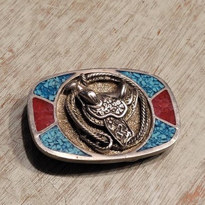 Vintage Saddle Belt Buckle