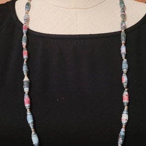 Paper Bead Necklace