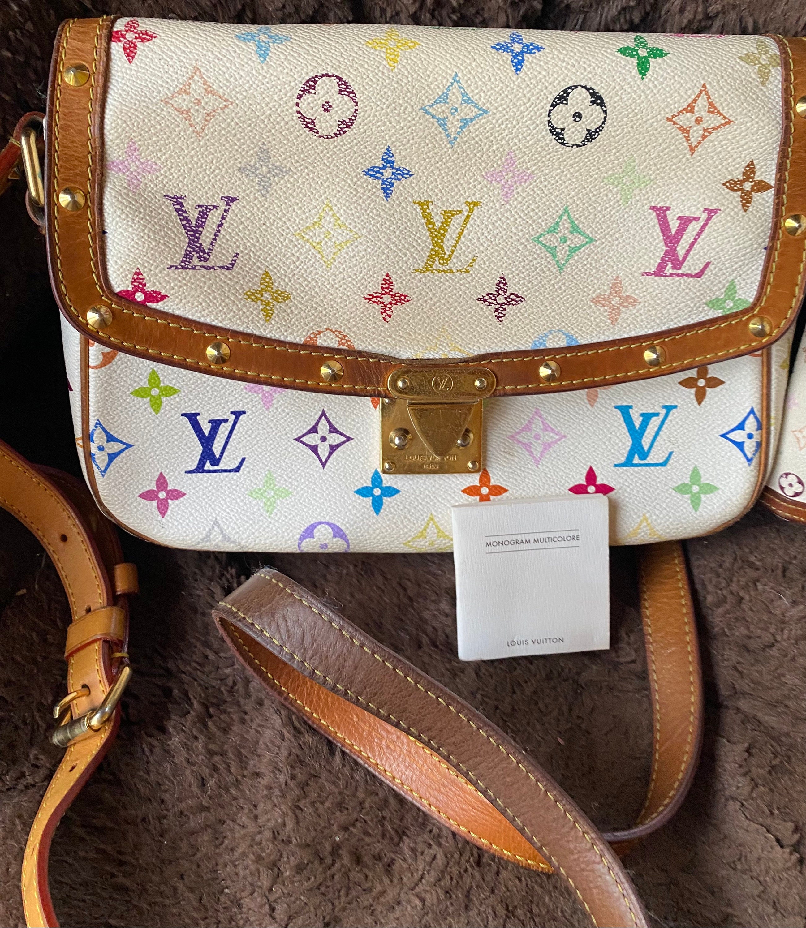 Louis vuitton multicolor crossbody Clearance