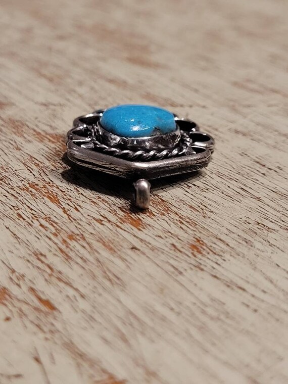 Vintage Turquoise Pendant - image 5