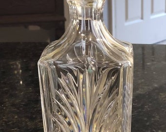 Vintage Lead Crystal Decanter