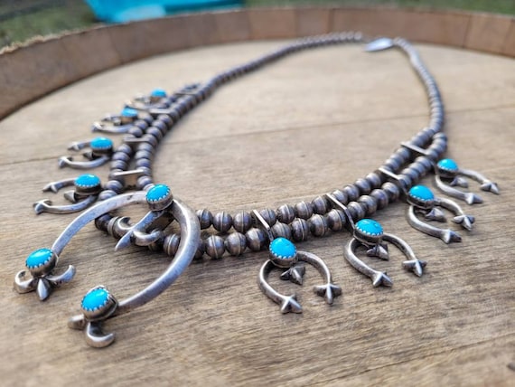 Etsy squash blossom necklace deals