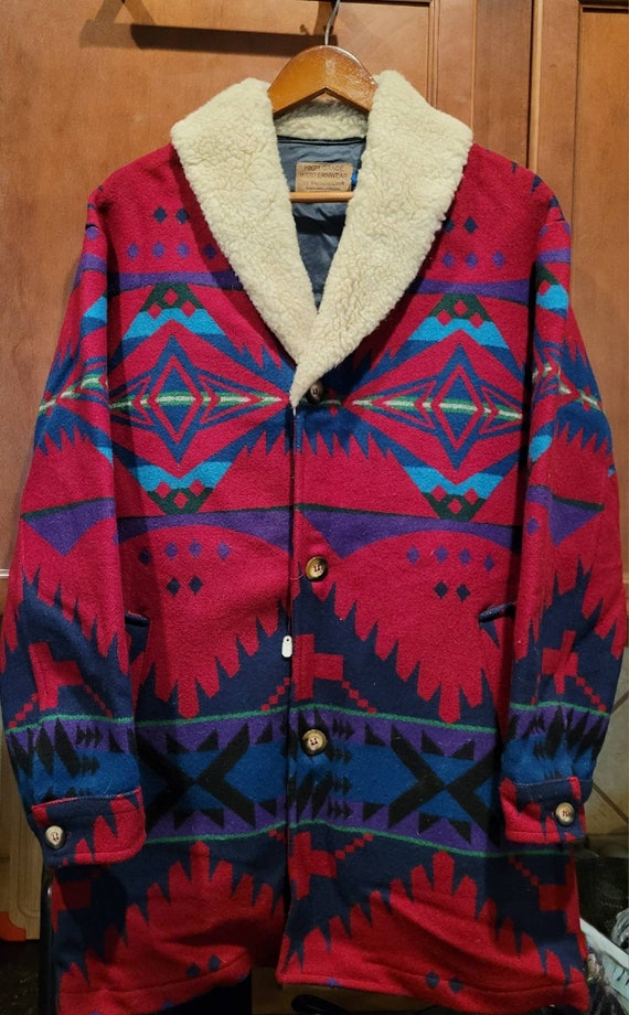 Multicolor Pendleton Coat