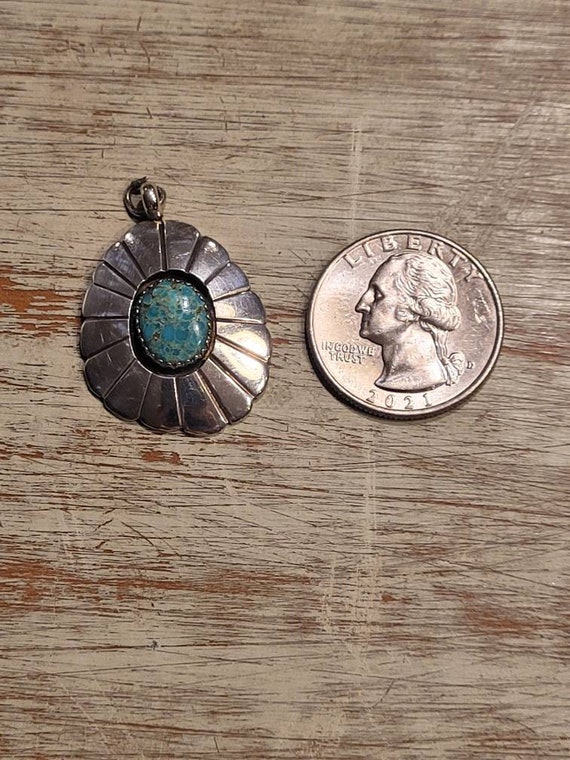 Vintage Shadow Box Pendant Gem