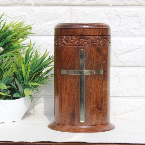 Personalized Wooden Cremation Urn Urns for Ashes Cremation Etsy