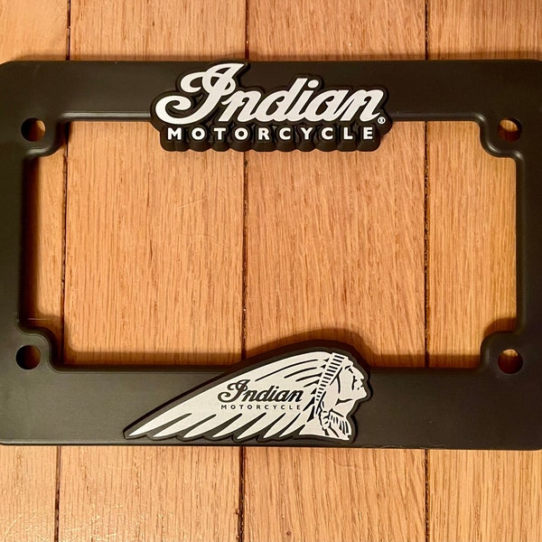 Indian Motorcycle Plate Frame