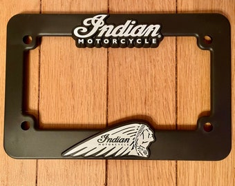 Indian Motorcycle Plate Frame