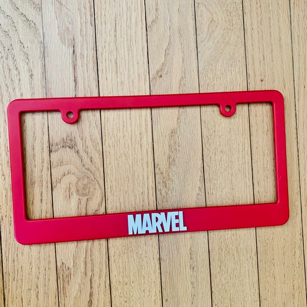 Marvel License Plate Frame