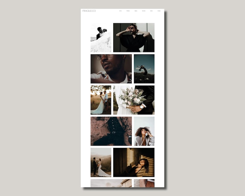Wix Photography site Template, Photography site, Wix Portfolio