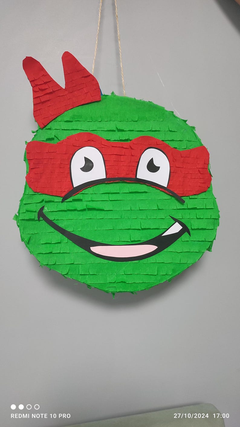 Ninja Turtle Piñata H34cm X W10cm X L34cm Handmade - Etsy