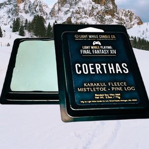 Coerthas Light While Playing Final Fantasy XIV Immersive EXP Soy Wax Melts