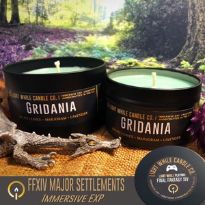 Light While Playing Final Fantasy XIV Gridania immersive EXP Candles
