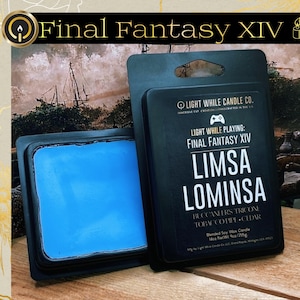 Limsa Lominsa Wax Melts: Leather, Cedar & Tobacco Scent - Final Fantasy XIV