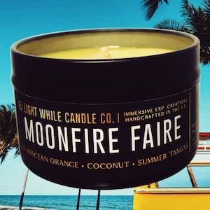 FFXIV Moonfire Faire Immersive EXP Soy Wax Candle