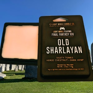 Old Sharlayan Light While Playing Final Fantasy XIV Immersive EXP Soy Wax Melts