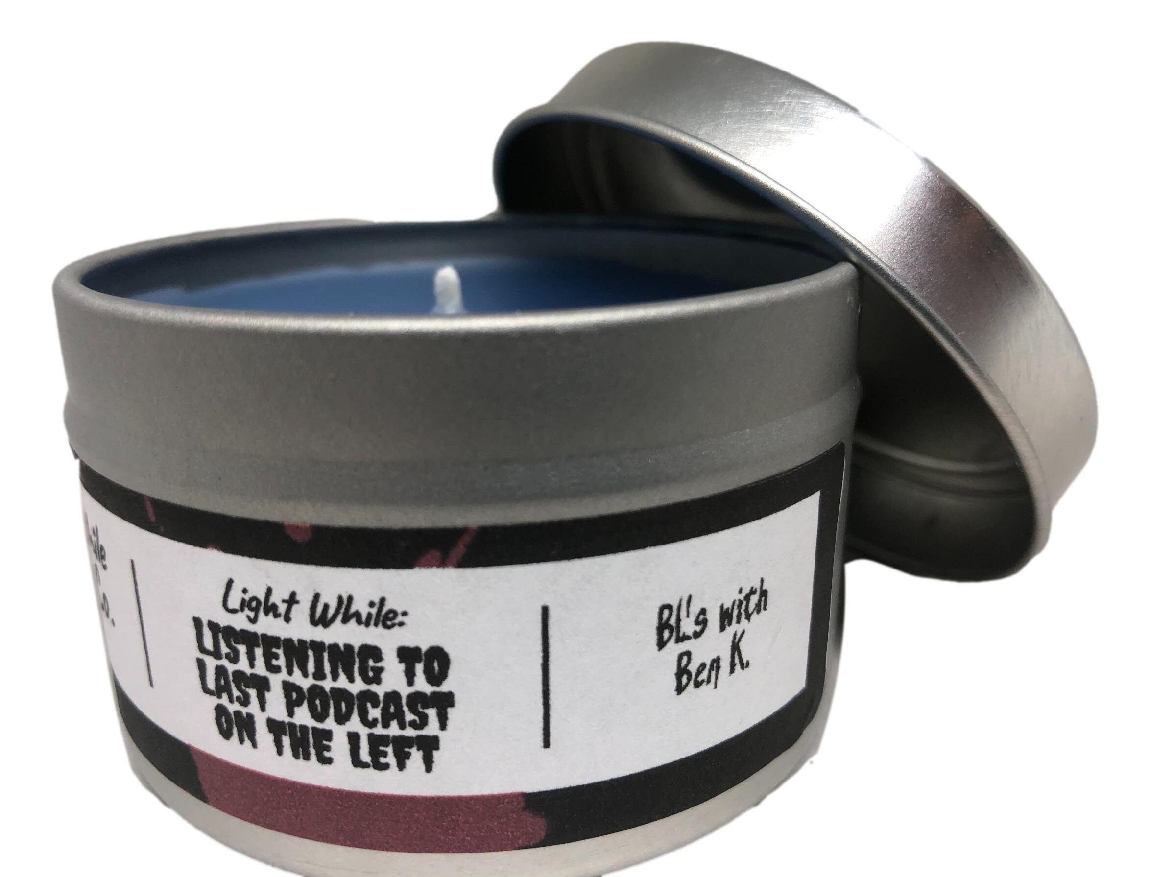 6oz Tonka and Oud Scented Tin Candle High end Men's Etsy