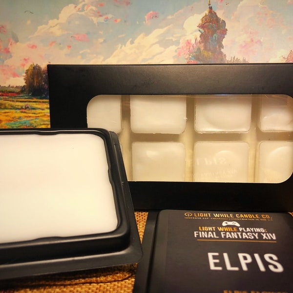 Light While Playing Final Fantasy XIV Elpis Immersive EXP Wax Melts