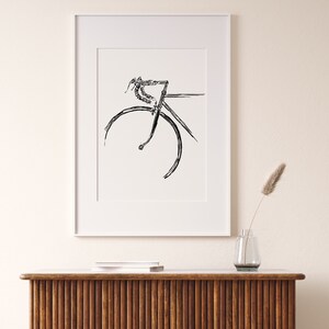 Fahrrad Poster Vintage Retro – Leinwanddruck 50x70 Cm, Motive Rennrad & Radfahren, Ohne Rahmen