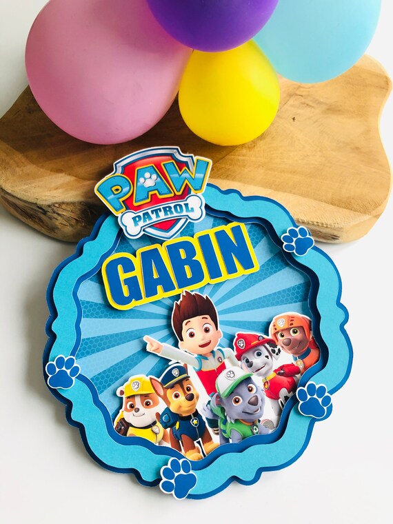 Kit Topper 3d Gateau Cake Cake Theme Paw Patrol Und 10 Cupcake Etsy Kit Topper 3d Gateau Cake Cake Theme Paw Patrol Und 10 Cupcake Etsy
