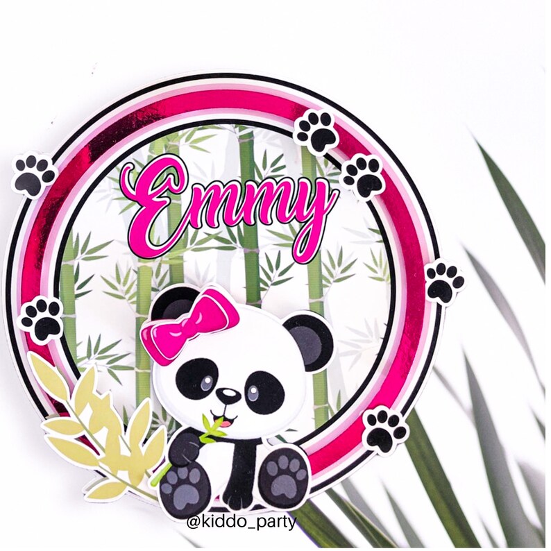 Topper 3d Cakegateau Birthday Theme Panda Party Supplies Party Decor Dalasmaker Se Topper 3d Cakegateau Birthday Theme Panda Party Supplies Party Decor Dalasmaker Se