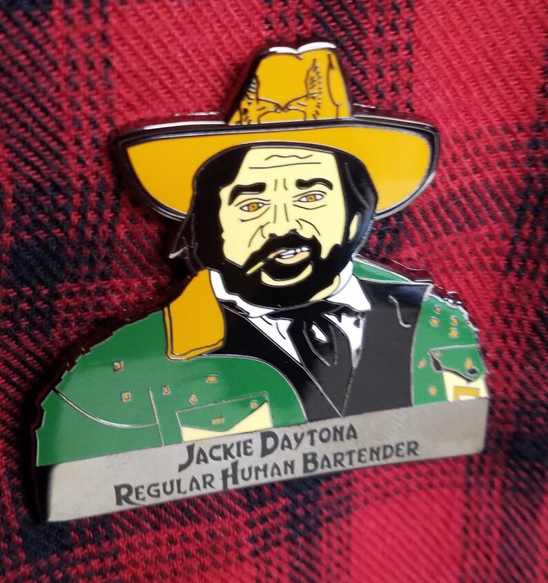 Jackie Daytona Enamel Pin