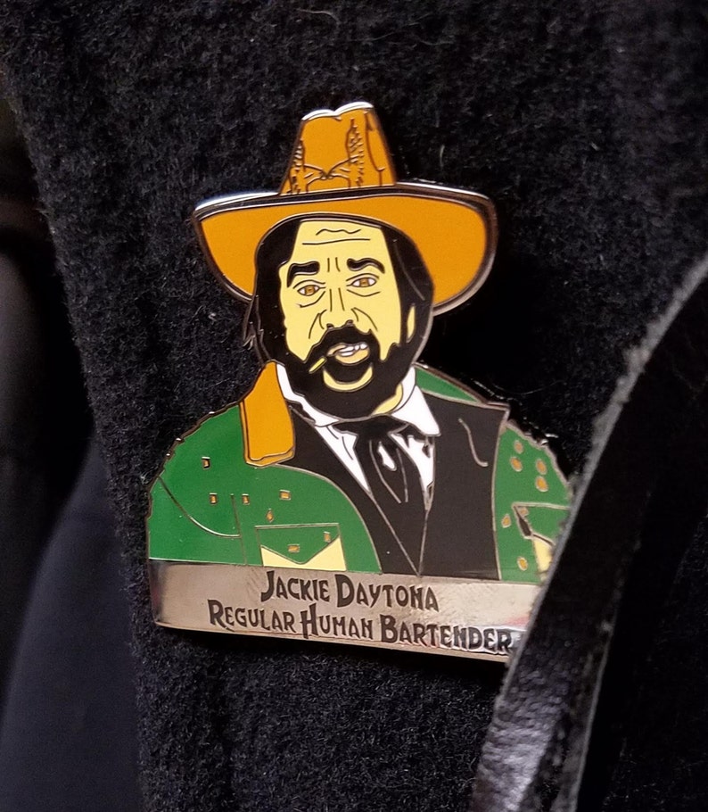 Jackie Daytona Enamel Pin
