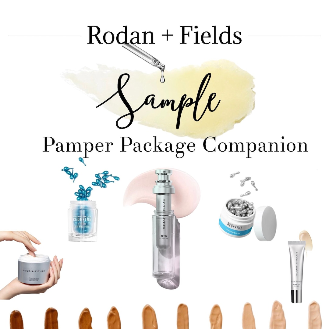 Rodan and Fields *NEW BUNDLE* Samples Pamper Package Companion