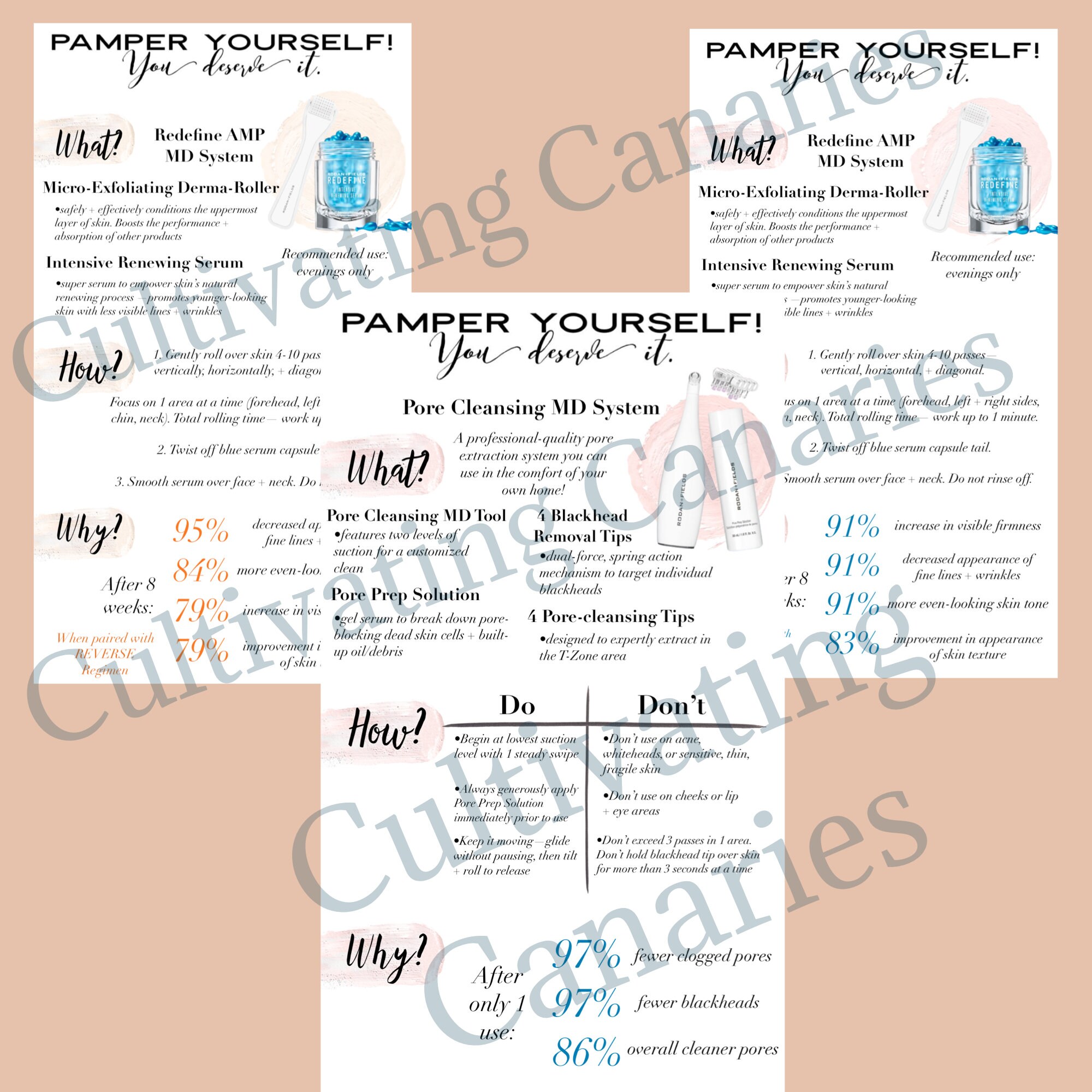 Rodan and Fields Pro Skincare Tools Infographic Digital Downloads AMP ...