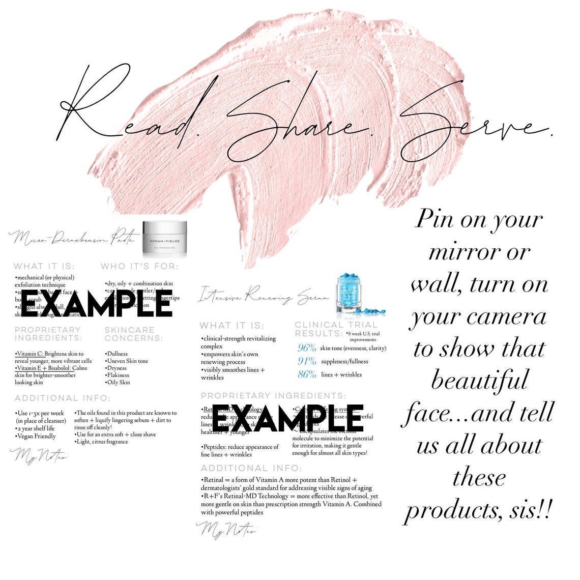 Rodan and Fields Consultant Sample Bundle - Instant Digital PDF ...