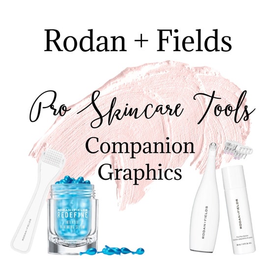 Rodan and Fields Pro Skincare Tools Infographic Digital Etsy