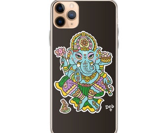 Ganesh Iphone 11 Iphone pro Iphone 11 Pro max Iphone 6 7 8 X XR Xsmax Plus Samsung S9 S10 Plus Wood Phone Case