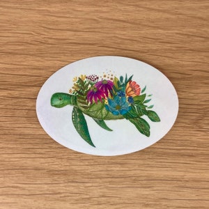 Sticker "Schildkröte", transparent
