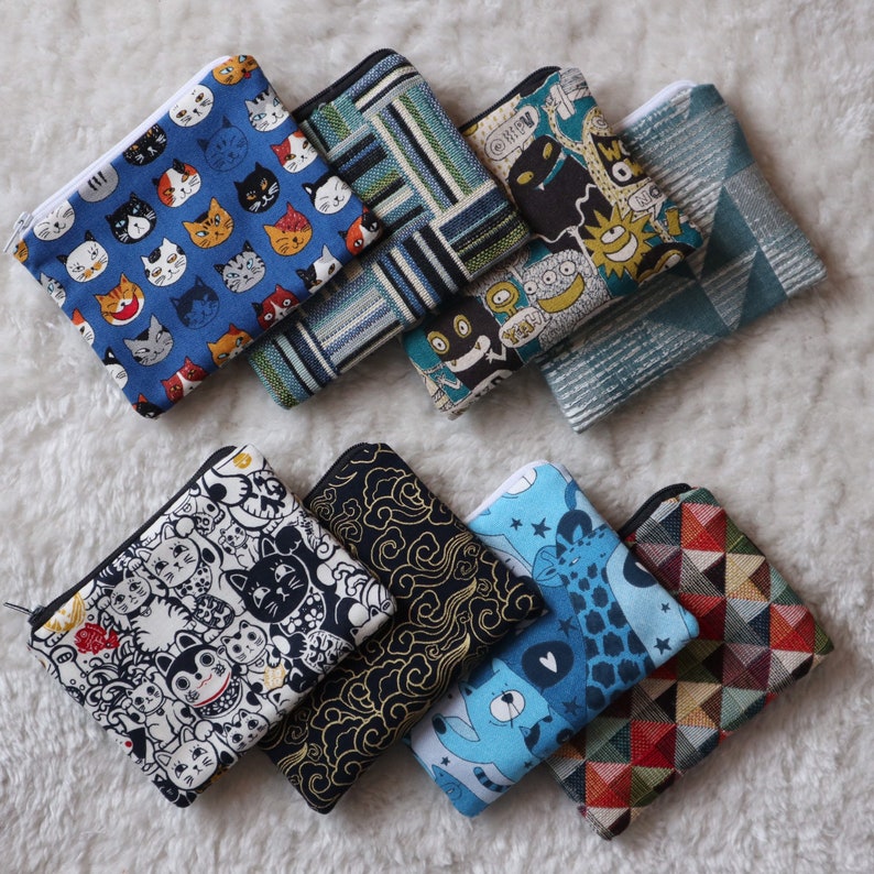 Coin purse with different patterns