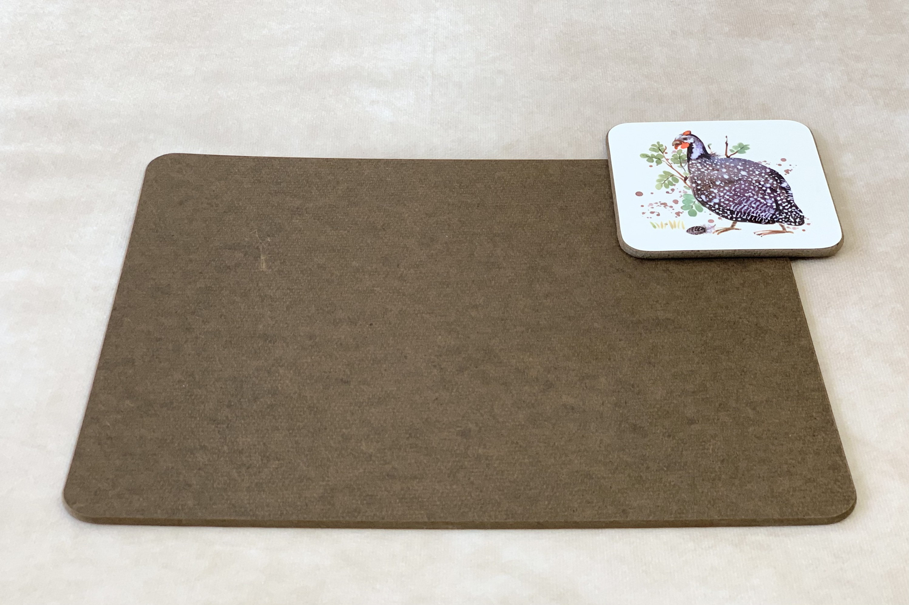 Guineafowl Placemat Afrikaans South African Tarentaal Etsy