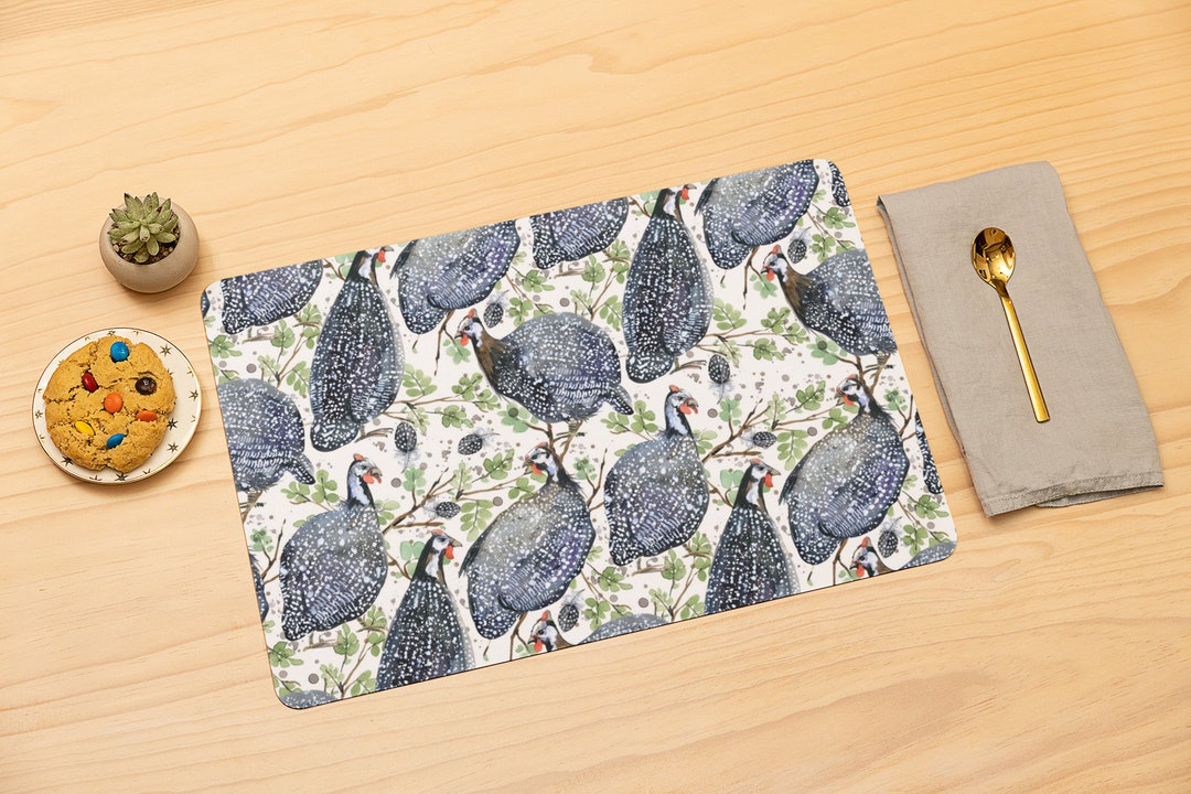 Guineafowl Placemat Afrikaans South African Tarentaal Etsy