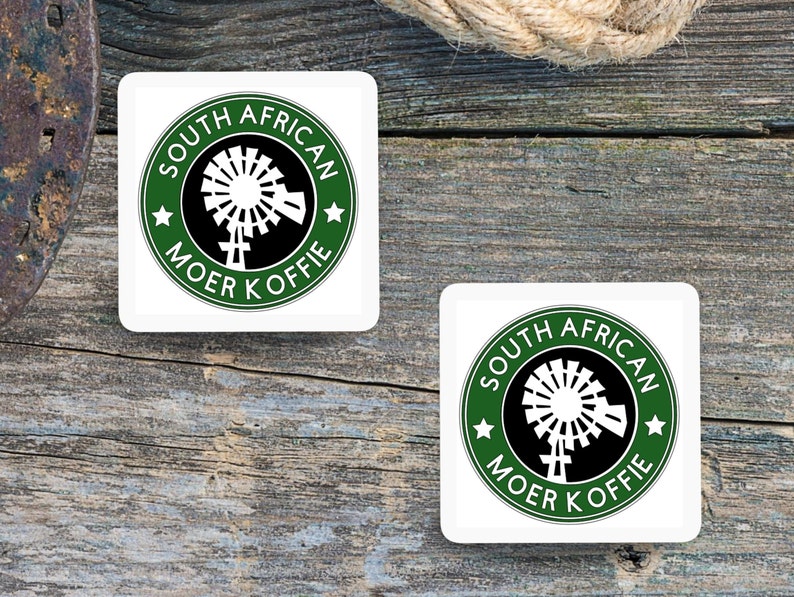 Coasters South African Moer Koffie. South African Coasters. Etsy