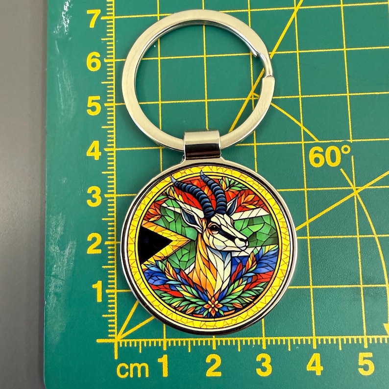 Springboks Key Ring South Africa Springbok Flag Keyring Key Chain - Etsy