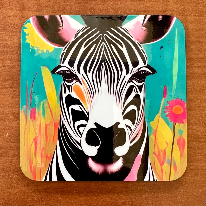 Safari African Savannah Jungle Animal Coasters Placemat Etsy