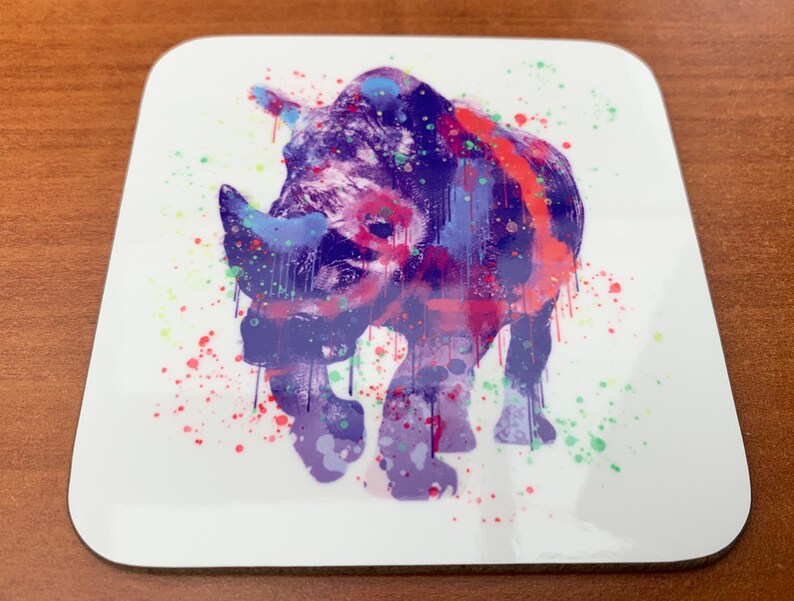 Coasters South Africas Big Five Coasters 5 Coasters 9x9cm Etsy