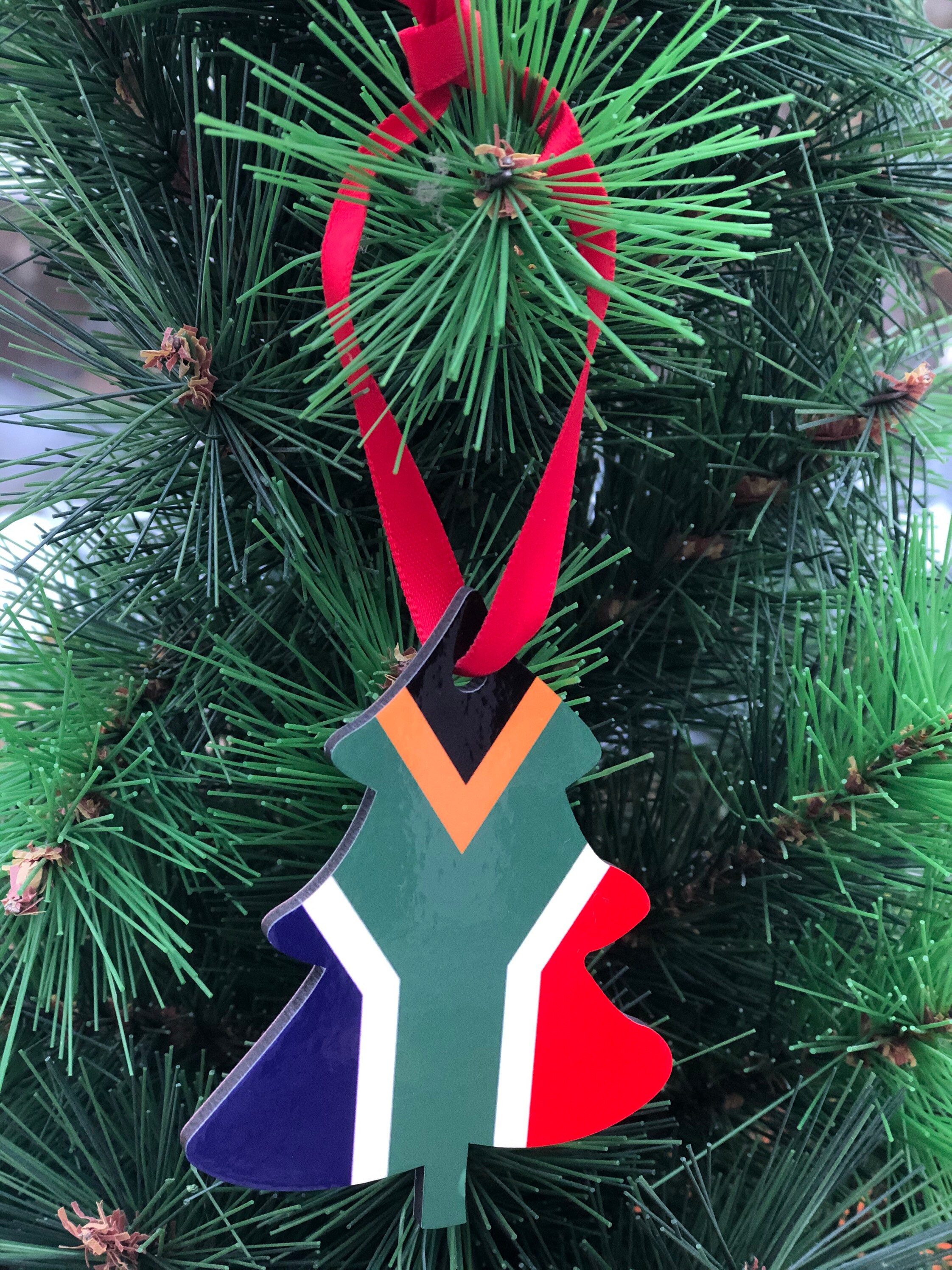 South Africa Christmas tree decoration hanging ornament Bright Etsy
