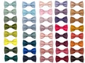 Wedding Linen Bow Tie - Linen Pocket Square - Bow Tie For Groom - Best Man Usher Groomsman - Wedding Suspenders - Wedding Cufflinks